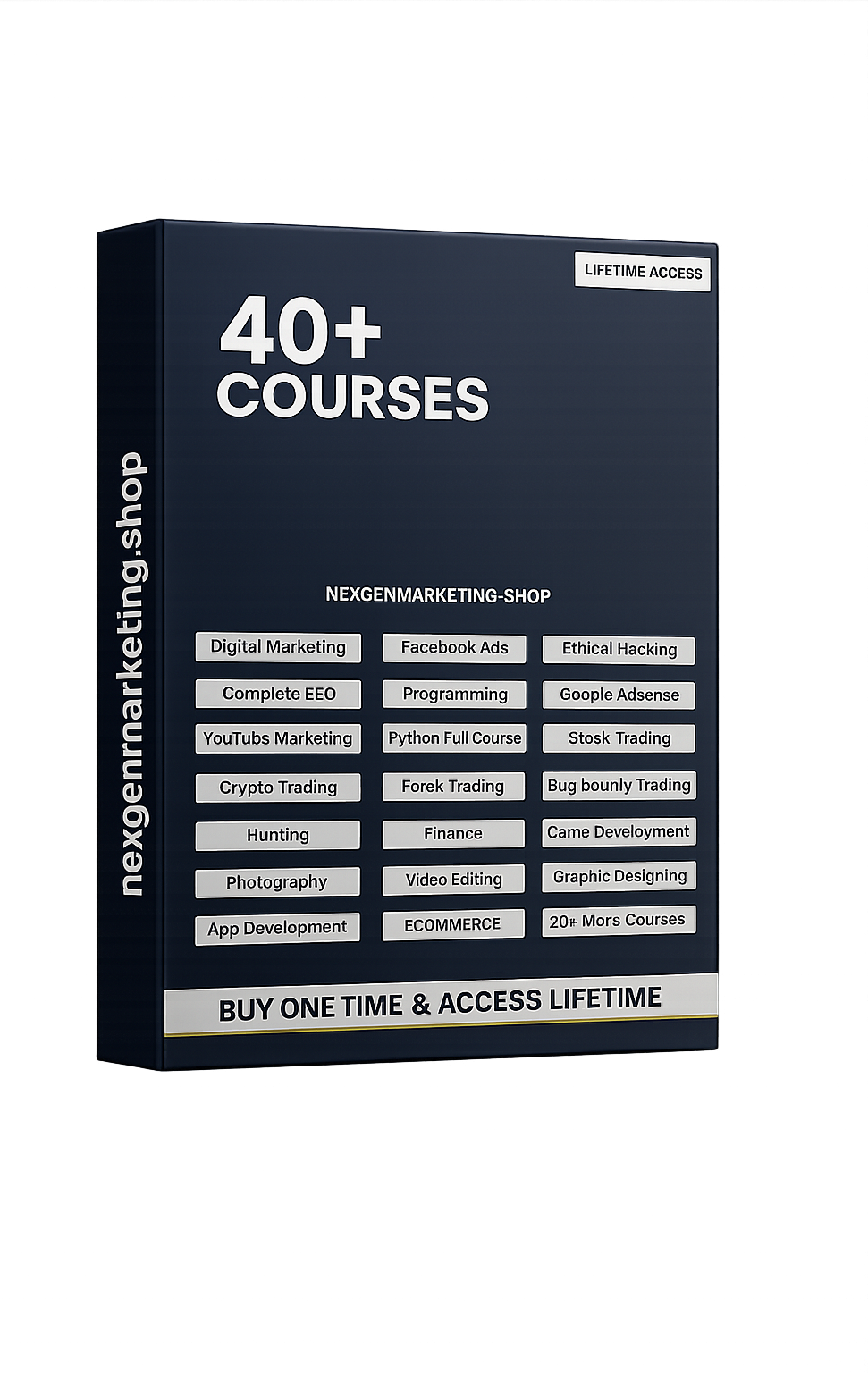 40+ Digital Courses Bundle